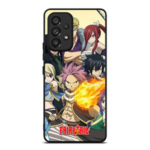 CHARACTER OF FAIRY TAIL ANIME Samsung Galaxy A53 Case Cover CHARACTER OF FAIRY TAIL ANIME Samsung Galaxy A53 Case Cover