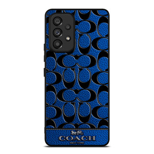 COACH NEW YORK BLUE 3 Samsung Galaxy A53 Case Cover