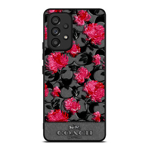 COACH NEW YORK FLOWER 3 Samsung Galaxy A53 Case Cover COACH NEW YORK FLOWER 3 Samsung Galaxy A53 Case Cover
