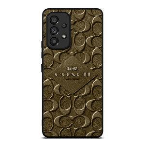 COACH NEW YORK LOGO 2 Samsung Galaxy A53 Case Cover COACH NEW YORK LOGO 2 Samsung Galaxy A53 Case Cover