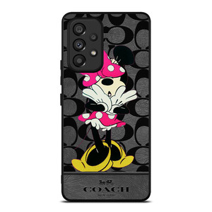 COACH NEW YORK MINNIE MOUSE Samsung Galaxy A53 Case Cover COACH NEW YORK MINNIE MOUSE Samsung Galaxy A53 Case Cover