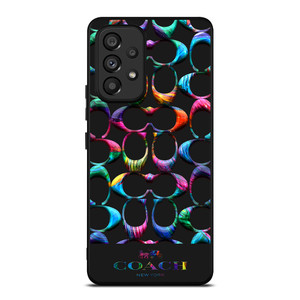 COACH NEW YORK RAINBOW 2 Samsung Galaxy A53 Case Cover COACH NEW YORK RAINBOW 2 Samsung Galaxy A53 Case Cover