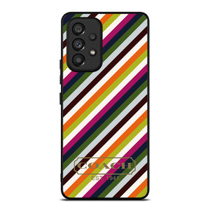 COACH NEW YORK RAINBOW Samsung Galaxy A53 Case Cover COACH NEW YORK RAINBOW Samsung Galaxy A53 Case Cover