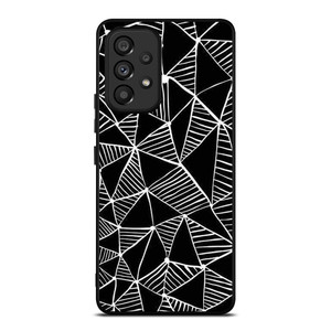 DARK TRIANGLE PATTERN Samsung Galaxy A53 Case Cover