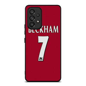 DAVID BECKHAM JERSEY MANCHESTER UNITED Samsung Galaxy A53 Case Cover