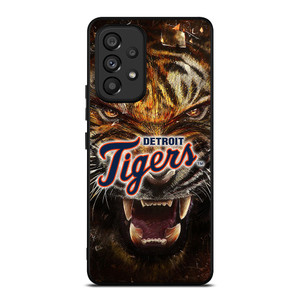 DETORIT TIGERS CLUB ICON BASEBALL TEAM MLB LOGO Samsung Galaxy A53 Case Cover