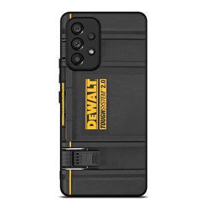 DEWALT TOOL BOX LOGO ICON TOUGH SYSTEM Samsung Galaxy A53 Case Cover DEWALT TOOL BOX LOGO ICON TOUGH SYSTEM Samsung Galaxy A53 Case Cover