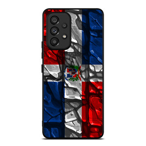 DOMINICAN REPUBLIC FLAG Samsung Galaxy A53 Case Cover DOMINICAN REPUBLIC FLAG Samsung Galaxy A53 Case Cover