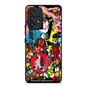 EAT SLEEP JDM COLLAGE Samsung Galaxy A53 Case Cover EAT SLEEP JDM COLLAGE Samsung Galaxy A53 Case Cover