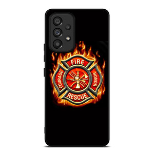 FIREFIGHTER FIREMAN LOGO Samsung Galaxy A53 Case Cover FIREFIGHTER FIREMAN LOGO Samsung Galaxy A53 Case Cover