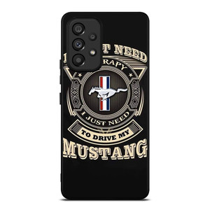 FORD LOGO DRIVE MY MUSTANG Samsung Galaxy A53 Case Cover