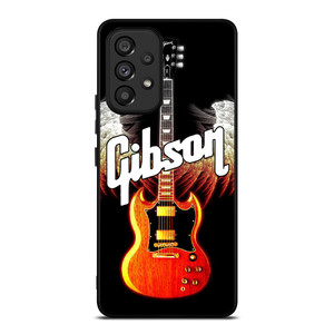 GIBSON GUITAR WINGS LOGO Samsung Galaxy A53 Case Cover GIBSON GUITAR WINGS LOGO Samsung Galaxy A53 Case Cover