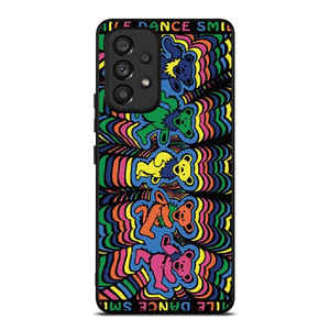 GRATEFUL DEAD SMILE DANCING BEARS Samsung Galaxy A53 Case Cover