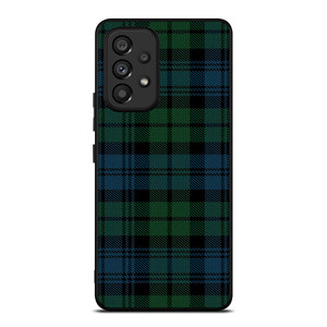 GREEN BLUE TARTAN PATTERN Samsung Galaxy A53 Case Cover GREEN BLUE TARTAN PATTERN Samsung Galaxy A53 Case Cover