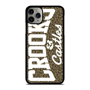 CROOKS AND CASTLES LEOPARD SKIN iPhone 11 Pro Max Case Cover