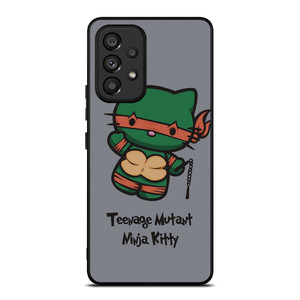 HELLO KITTY TMNT TEENAGE MUTANT NINJA KITTY Samsung Galaxy A53 Case Cover