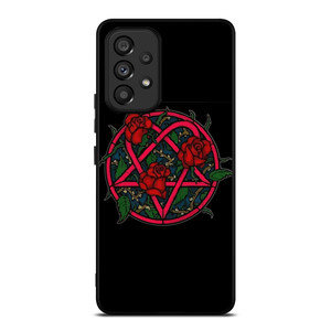 HIM BAND HEARTAGRAM FLOWER Samsung Galaxy A53 Case Cover