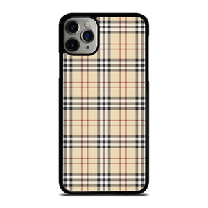 CREAM TARTAN PATTERN iPhone 11 Pro Max Case Cover