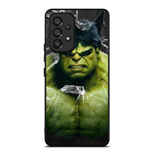 INCREDIBLE HULK CRACKS GLASS Samsung Galaxy A53 Case Cover INCREDIBLE HULK CRACKS GLASS Samsung Galaxy A53 Case Cover