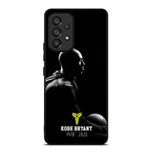 KOBE BRYANT RIP BLACK MAMBA Samsung Galaxy A53 Case Cover KOBE BRYANT RIP BLACK MAMBA Samsung Galaxy A53 Case Cover