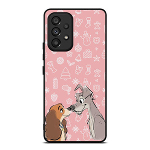 LADY AND THE TRAMP DISNEY CARTOON LOVE Samsung Galaxy A53 Case Cover