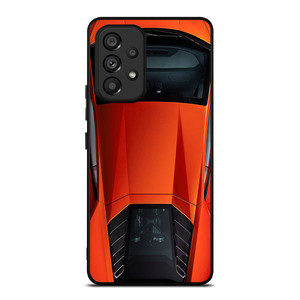LAMBORGHINI HURACAN EVO ORANGE Samsung Galaxy A53 Case Cover