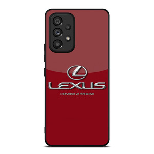 LEXUS THE PURSUIT OF PERFECTION EMBLEM Samsung Galaxy A53 Case Cover LEXUS THE PURSUIT OF PERFECTION EMBLEM Samsung Galaxy A53 Case Cover