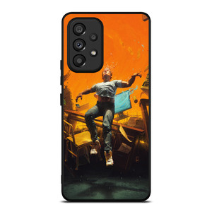 LOGIC RAPPER NO PRESSURE Samsung Galaxy A53 Case Cover