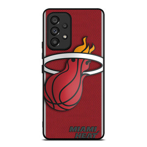 LOGO MIAMI HEAT BASKETBALL Samsung Galaxy A53 Case Cover LOGO MIAMI HEAT BASKETBALL Samsung Galaxy A53 Case Cover