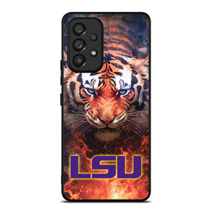 LSU TIGERS LOGO LOUISIANA STATE UNIVERSITY ICON Samsung Galaxy A53 Case Cover