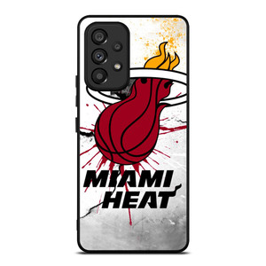 MIAMI HEAT ART LOGO Samsung Galaxy A53 Case Cover