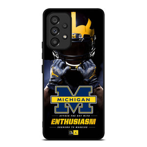 MICHIGAN WOLVERINES Samsung Galaxy A53 Case Cover