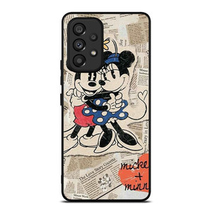 MICKEY MINNIE MOUSE RETRO DISNEY Samsung Galaxy A53 Case Cover MICKEY MINNIE MOUSE RETRO DISNEY Samsung Galaxy A53 Case Cover