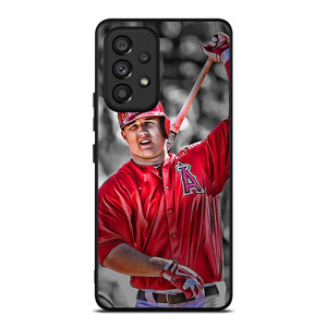 MIKE TROUT BASEBALL LOS ANGELES ANGELS Samsung Galaxy A53 Case Cover