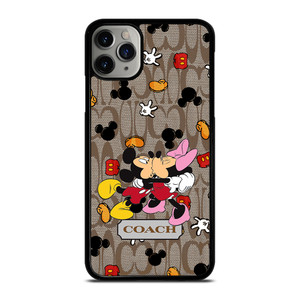 COACH MICKEY MINNIE MOUSE KISS iPhone 11 Pro Max Case Cover