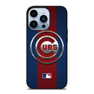 CHICAGO CUBS METAL LOGO iPhone 13 Pro Max Case Cover