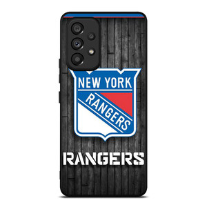 NEW YORK RANGERS WOODEN LOGO Samsung Galaxy A53 Case Cover