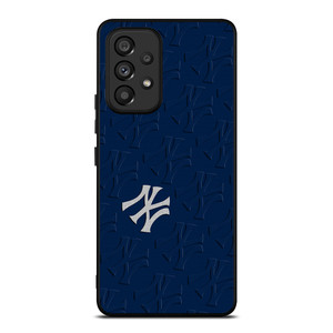 NEW YORK YANKEES ICON LOGO BASEBALL BLUE Samsung Galaxy A53 Case Cover
