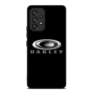 OAKLEY BLACK LOGO Samsung Galaxy A53 Case Cover