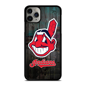 CLEVELAND INDIANS WOODEN LOGO iPhone 11 Pro Max Case Cover CLEVELAND INDIANS WOODEN LOGO iPhone 11 Pro Max Case Cover