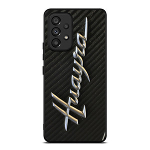 PAGANI HUAYRA CARBON LOGO Samsung Galaxy A53 Case Cover PAGANI HUAYRA CARBON LOGO Samsung Galaxy A53 Case Cover