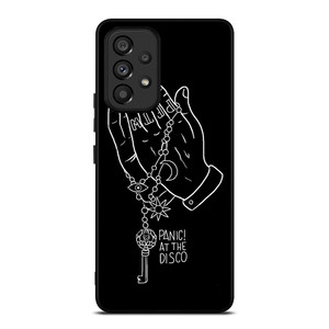 PANIC AT THE DISCO BLACK LOGO Samsung Galaxy A53 Case Cover
