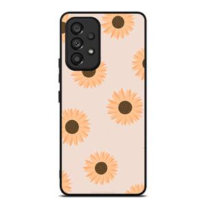 PASTEL SUNFLOWER PATTERN Samsung Galaxy A53 Case Cover