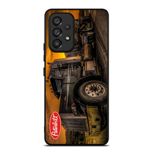 PETERBILT TRUCK BLACK Samsung Galaxy A53 Case Cover PETERBILT TRUCK BLACK Samsung Galaxy A53 Case Cover