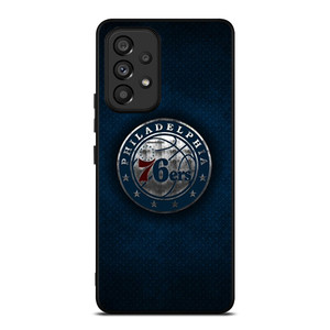 PHILADELPHIA 76ERS METAL LOGO Samsung Galaxy A53 Case Cover PHILADELPHIA 76ERS METAL LOGO Samsung Galaxy A53 Case Cover