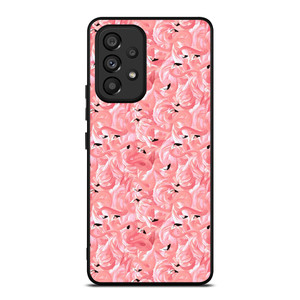 PINK FLAMINGO PATTERN Samsung Galaxy A53 Case Cover PINK FLAMINGO PATTERN Samsung Galaxy A53 Case Cover