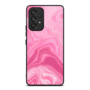 PINK LIQUID TEXTURES Samsung Galaxy A53 Case Cover