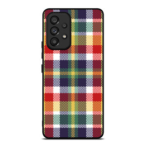 PIXELIZED TARTAN PATTERN Samsung Galaxy A53 Case Cover