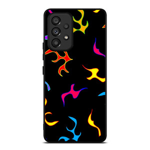 PLAYFUL FIRE PATTERN Samsung Galaxy A53 Case Cover