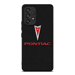 PONTIAC CARBON LOGO Samsung Galaxy A53 Case Cover